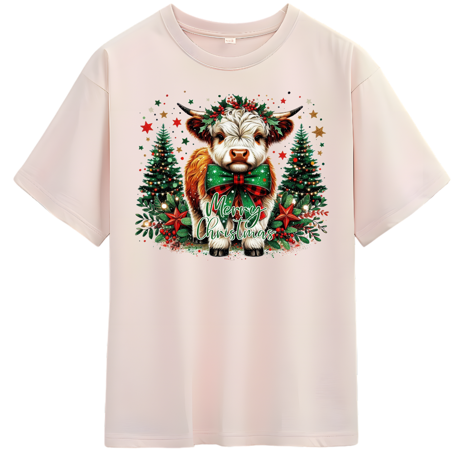 MERRY CHRISTMAS COW