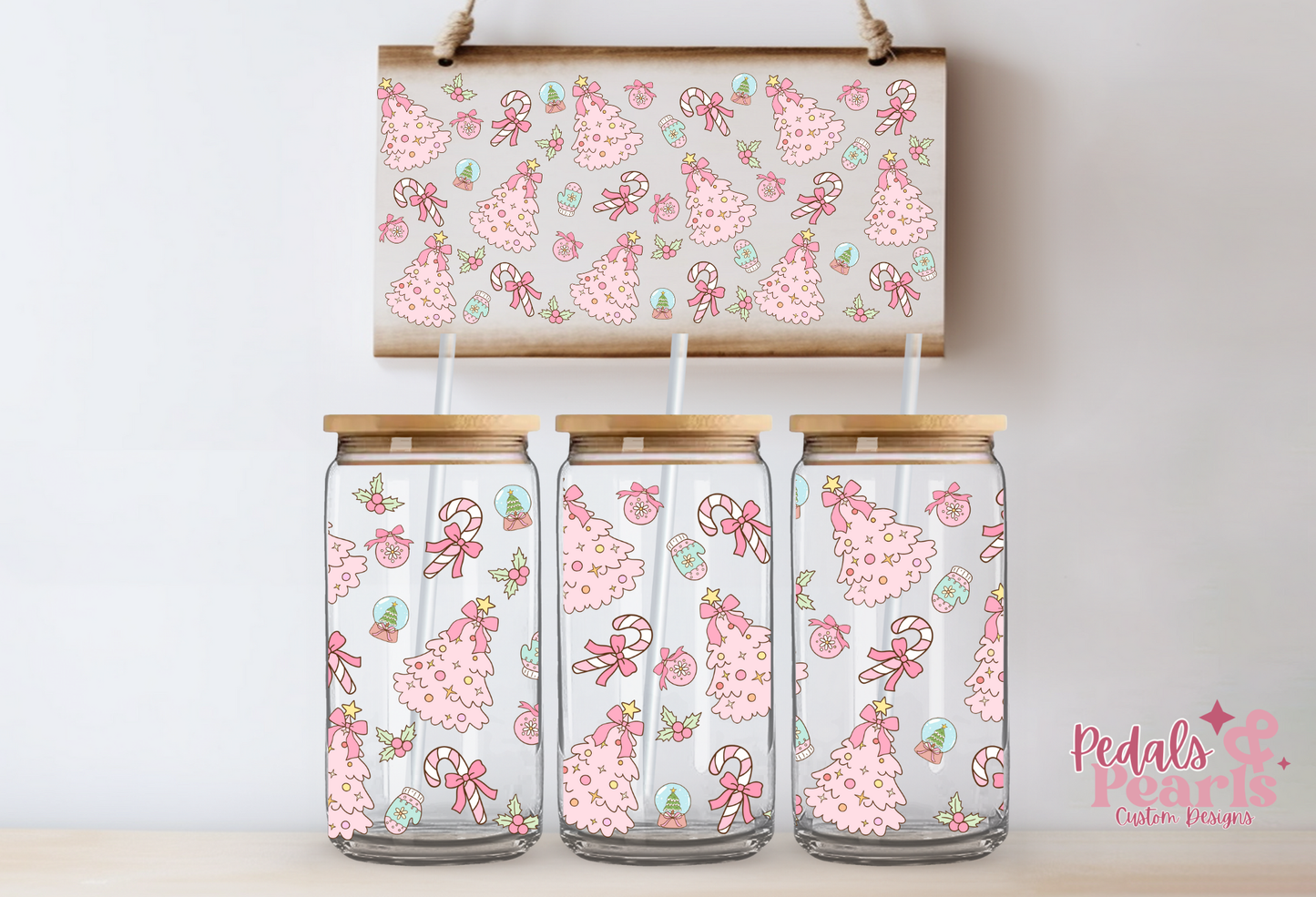 PINK TREE CAKES