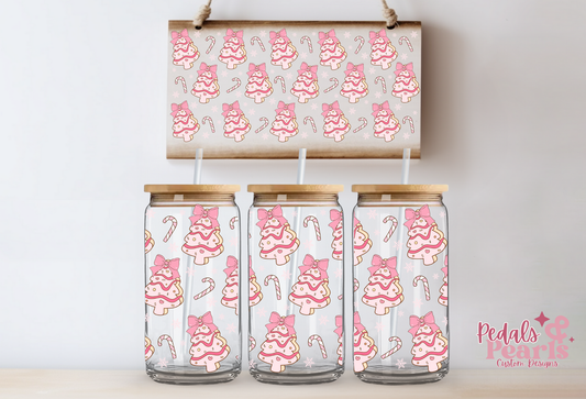 PINK CANDY CANES AND TREES