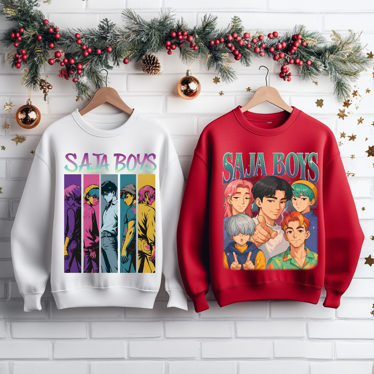 Saja Boys Christmas Shirts