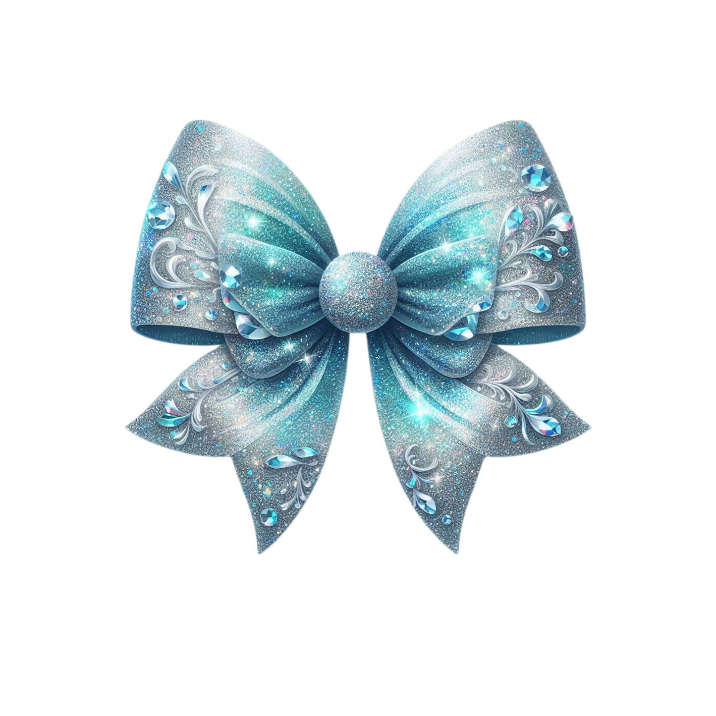 Teal Bow