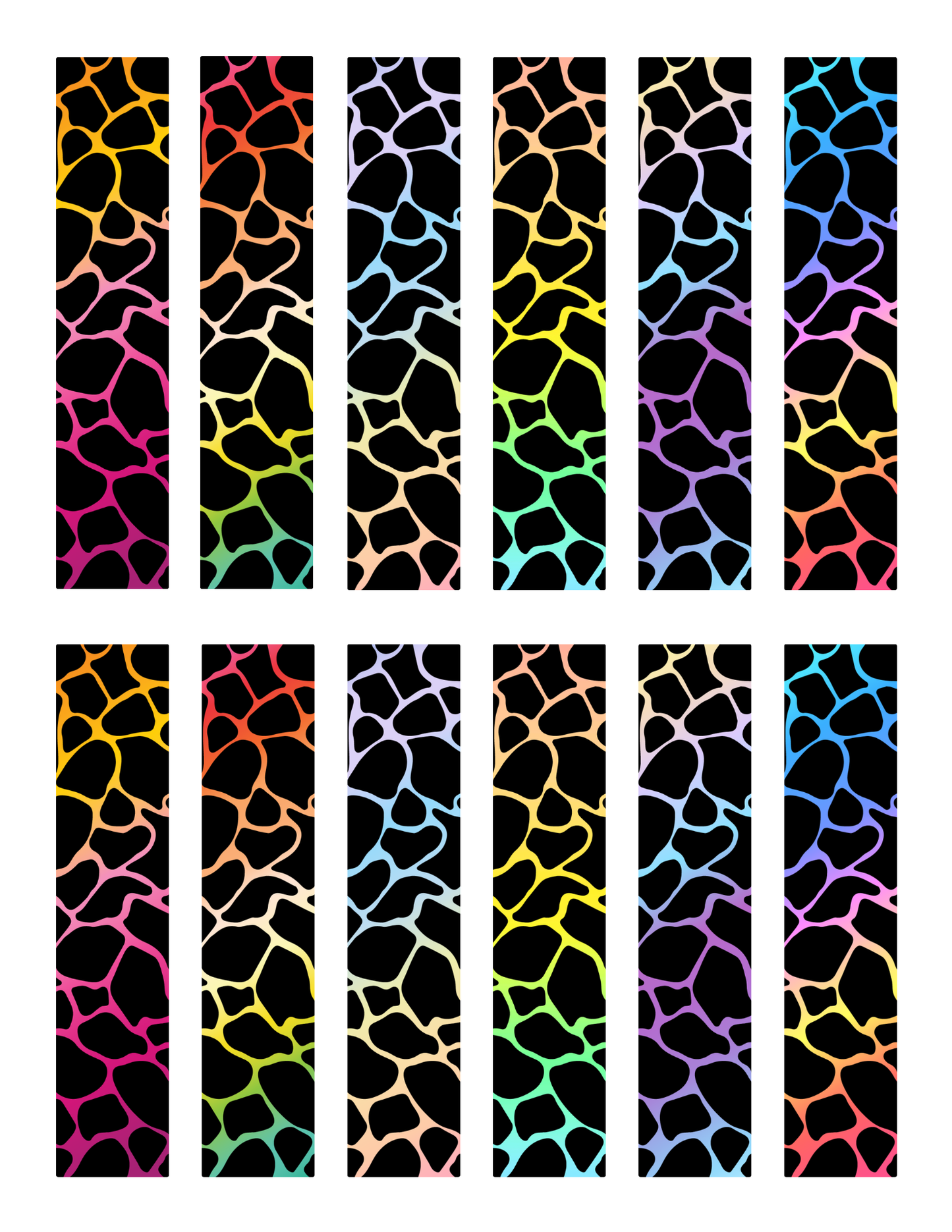 RAINBOW ANIMAL PRINT