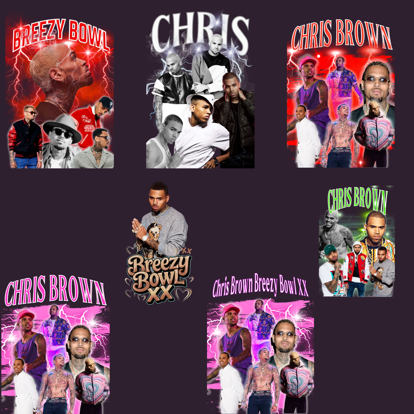 Chris Brown Bundle all 7 images