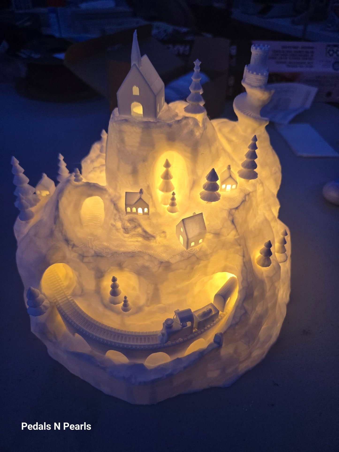 CHRISTMAS SNOW VILLAGE