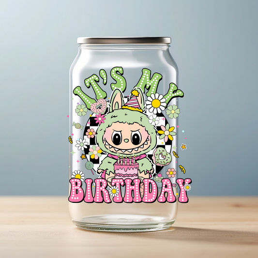 Little Monster It's my Birthday Green