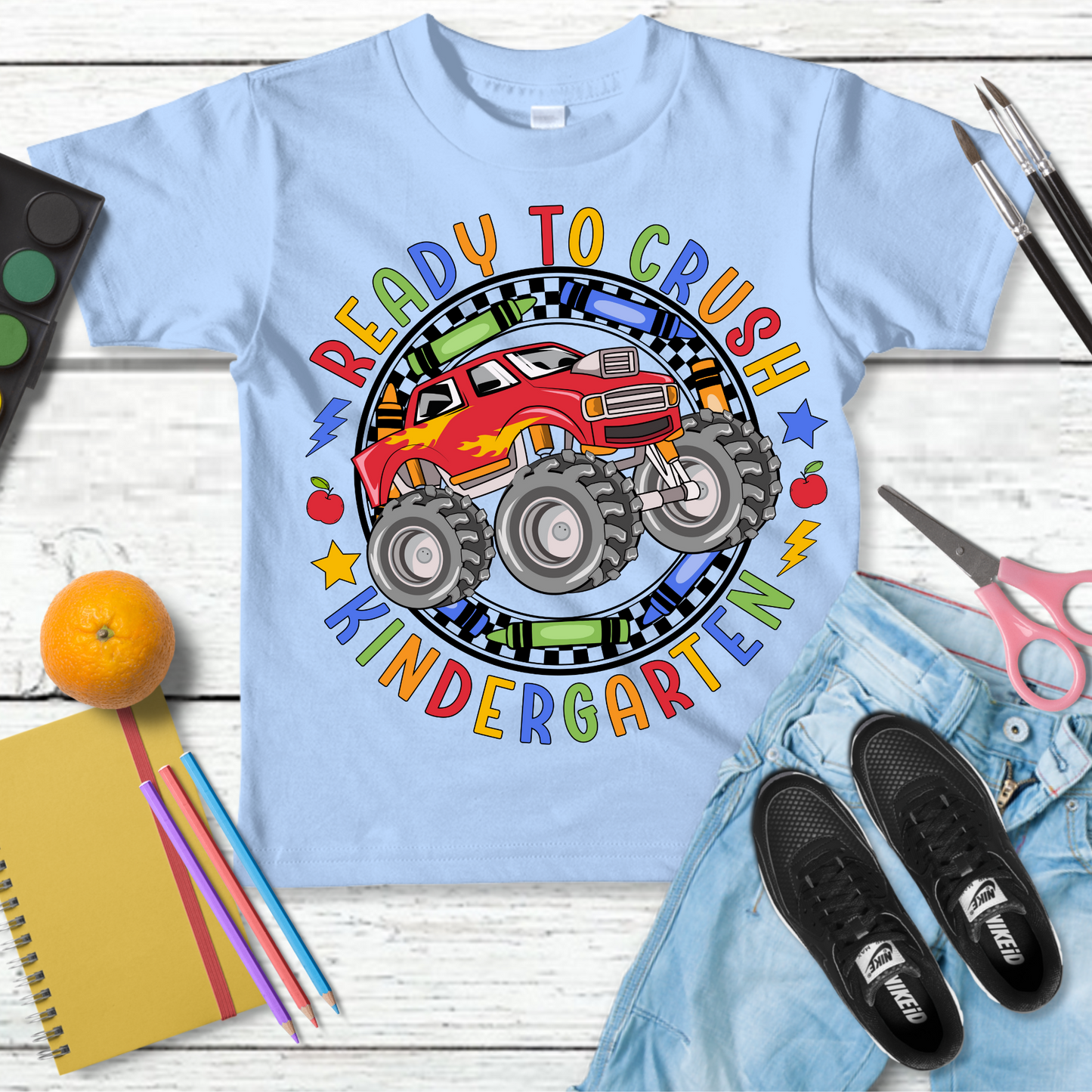 READY TO CRUSH Back to school transfer