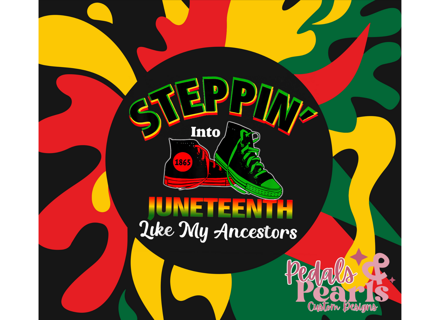 20 OZ TUMBLER WRAP JUNETEENTH