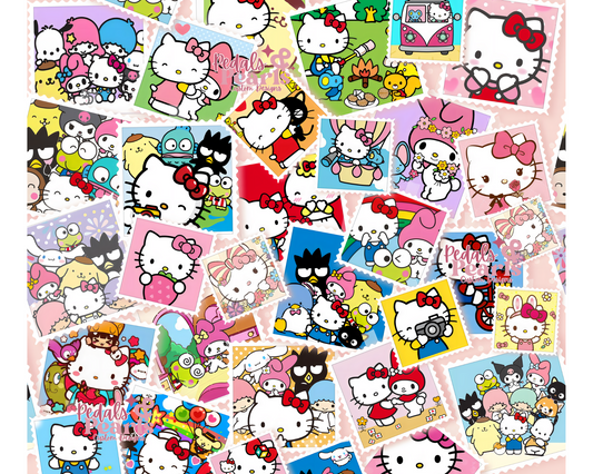 HEY KITTY 20OZ TUMBLER WRAP