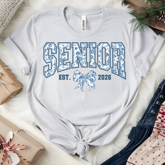 SENIOR BOW BLUE