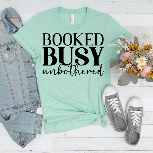 Book Busy Unbothered
