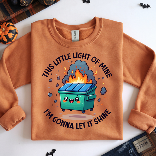 Dumpster Fire Crewneck