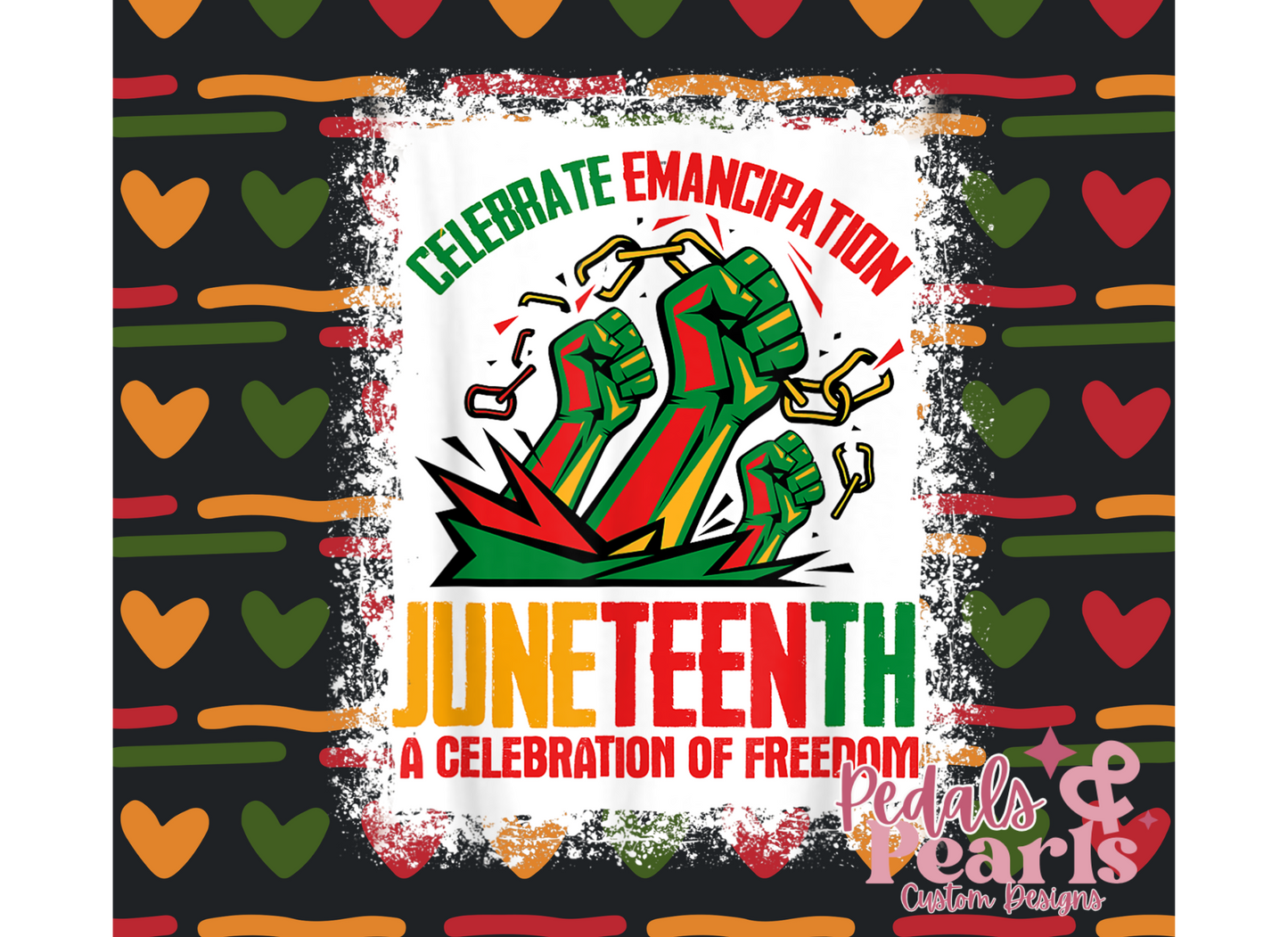 20 OZ TUMBLER WRAP JUNETEENTH