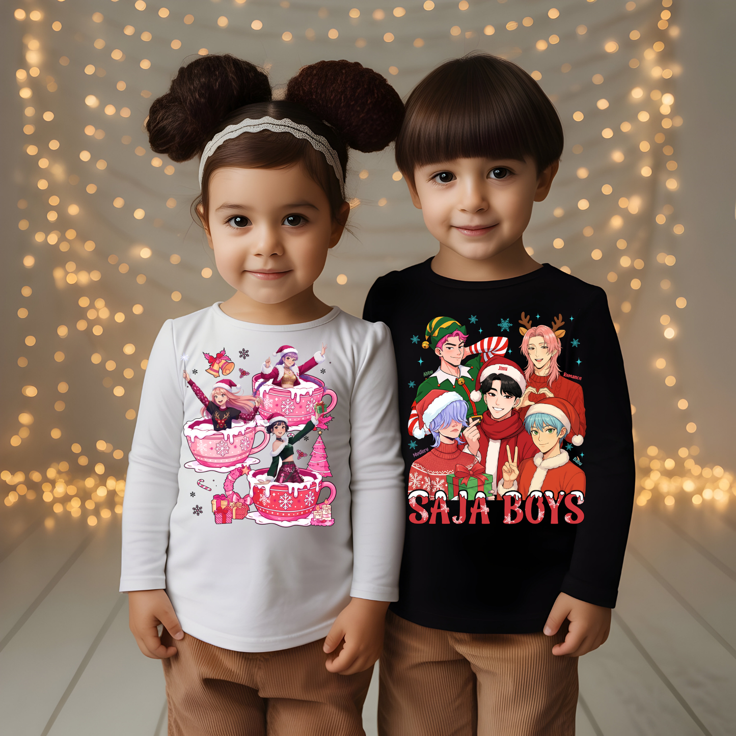Huntrix x Saja Boys Christmas Shirts
