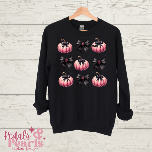 Pink Pumpkin Sweatshirt