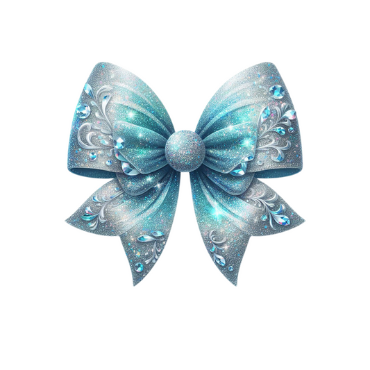 Teal Bow