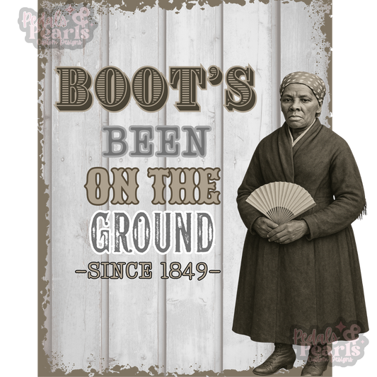 Harriet Boots on the Ground