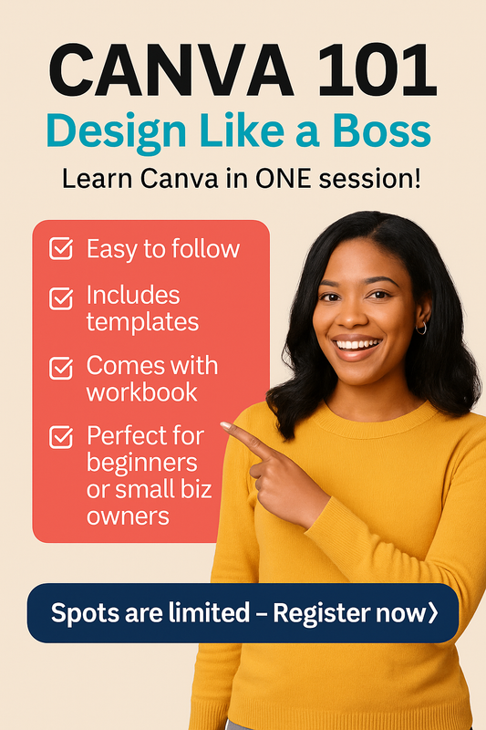 🎨 Learn Canva in ONE Session! 6/13