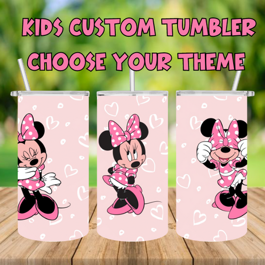 KIDS THEMED CUSTOM TUMBLER
