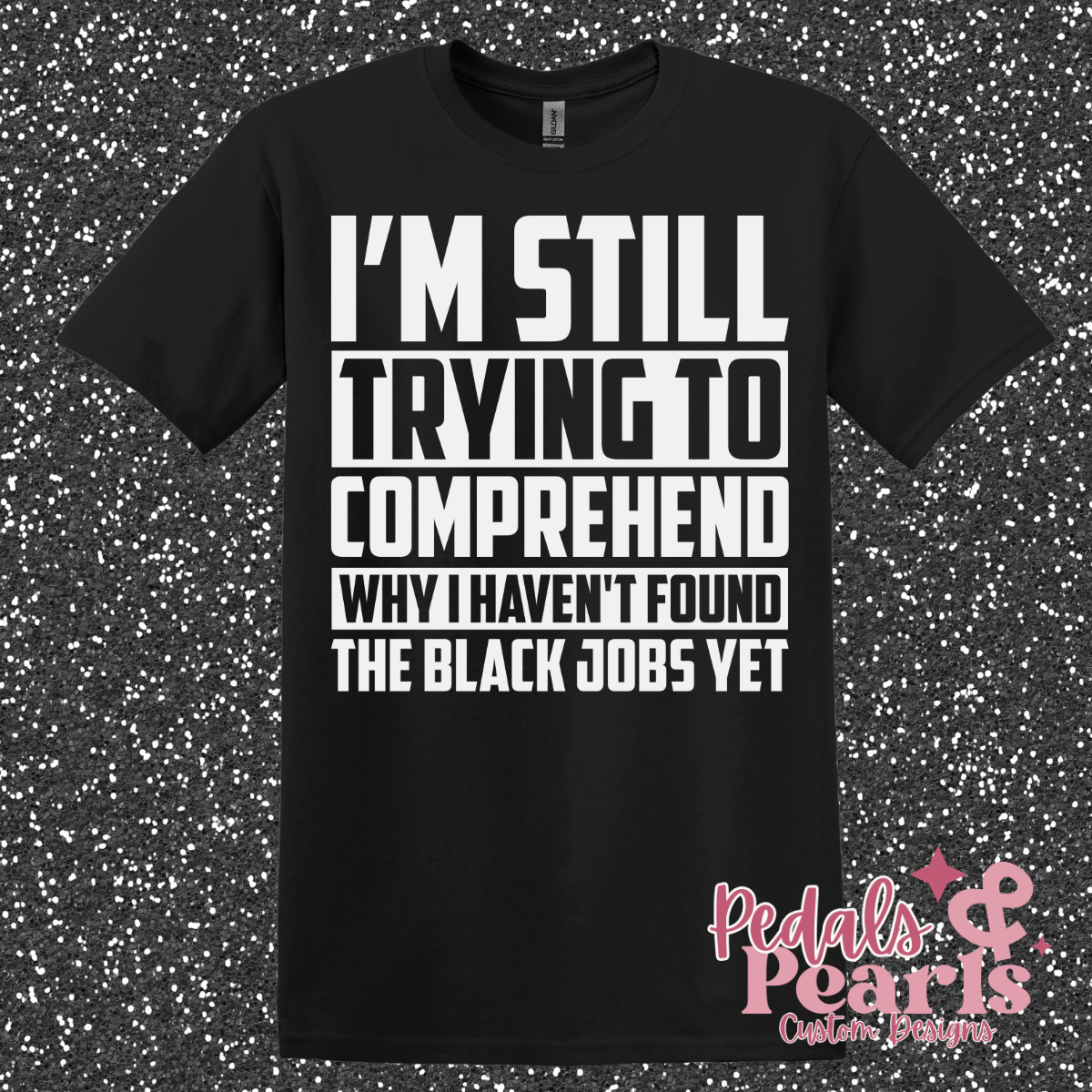 BLACK JOBS TEE