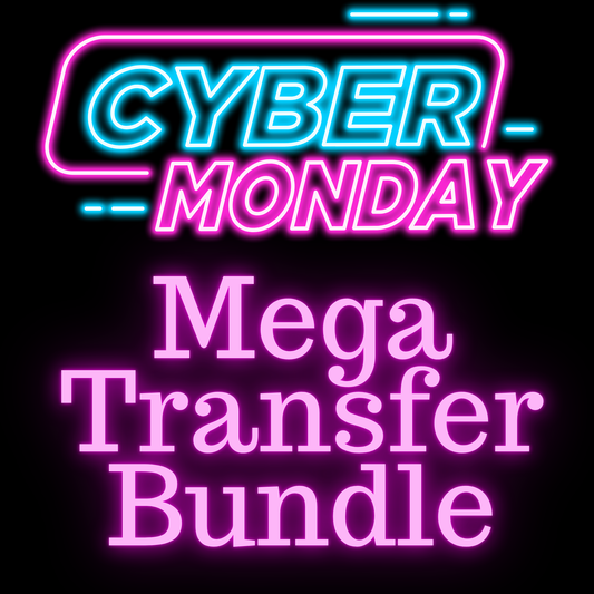 Mega Transfer Bundle: The Ultimate Collection for Crafting Enthusiasts!