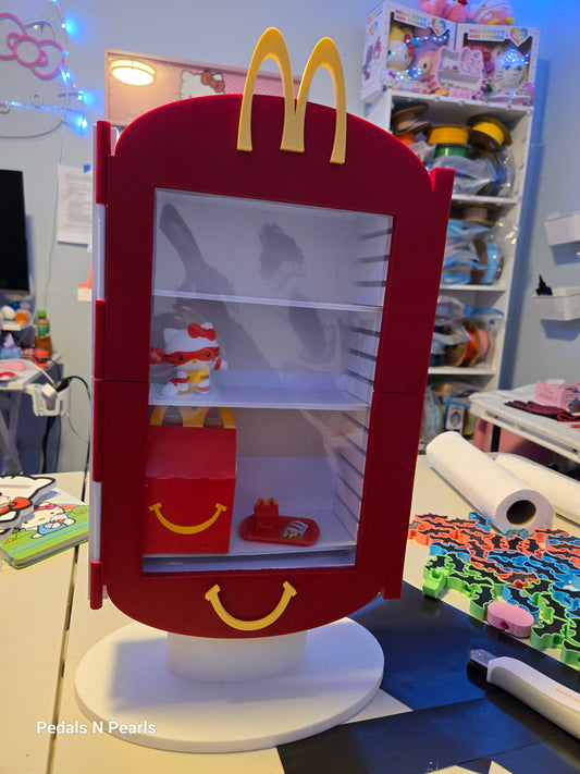 Mcdonald's Collectible Mini Display Case